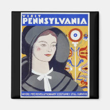 Visita Pennsylvania Imán