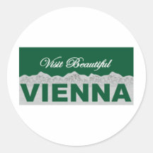 Visita Viena hermosa Etiqueta
