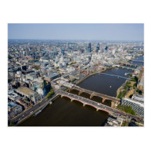 Vista aérea de Londres Postales