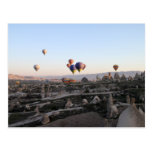 Vista de Cappadocia del impulso del aire Postal