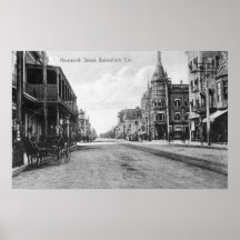 Vista de la diecinueveavo calle # de 2Bakersfield, Posters