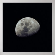Vista de la luna de Apolo 10 Posters