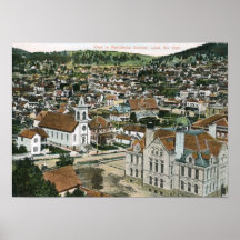 Vista de la ventaja, vintage 1915 del SD Posters