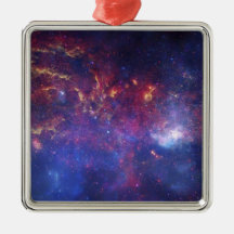 Vista del centro de la galaxia de la vía láctea ornatos