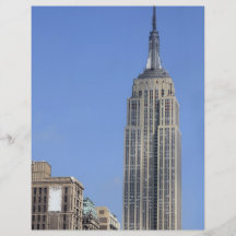 Vista del Empire State Building Tarjetón