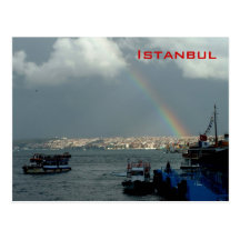 Vista general de Estambul Postales