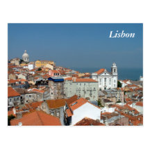 Vista panorámica de Lisboa Postales