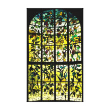 Vitral 1857 de la casa del heno lona envuelta para galerias