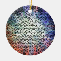 Vitral retro ornamentos para reyes magos