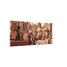 Vittore Carpaccio - bautismo de creyentes Impresiones En Lienzo Estiradas
