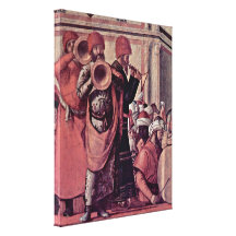 Vittore Carpaccio - bautismo de creyentes Impresion En Lona