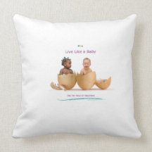 Viva como una almohada del bebé