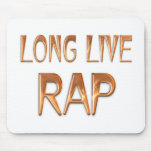 Vive de largo el rap tapetes de ratón