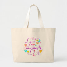 Vive el amor de la risa bolsas