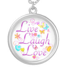 Vive el amor de la risa joyeria personalizada