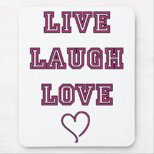 Vive la risa Love3 Mousepad Alfombrillas De Raton