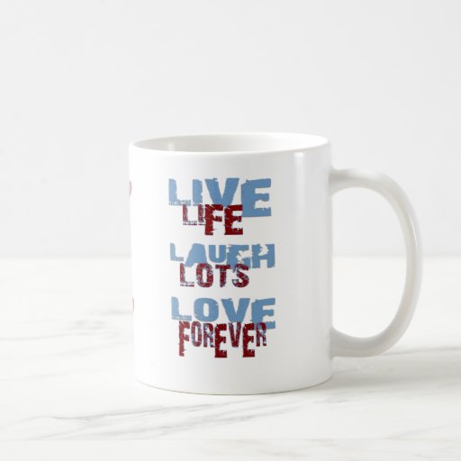 VIVE LA TAZA DEL AMOR DE LA RISA