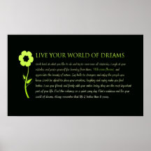 Vive su mundo de sueños poster