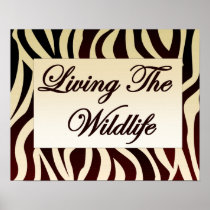 Viviendo la fauna posters