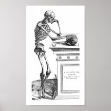 Vivitur Ingenio - esqueleto Poster