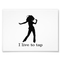Vivo para golpear ligeramente arte con fotos