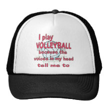 VOCES EN MI CABEZA VOLLEYBALL.png Gorras De Camionero