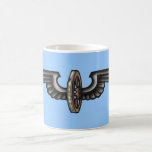 volante del Rad de los geflügeltes Taza De Café