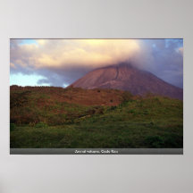 Volcán de Arenal, Costa Rica Poster