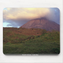 Volcán de Arenal, Costa Rica Tapetes De Ratón