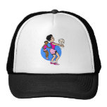 Voleibol de los chicas gorros bordados