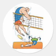 Voleibol divertido etiquetas  