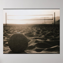 Voleibol en la arena posters