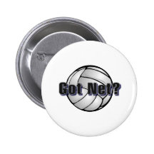 Voleibol neto conseguido pins