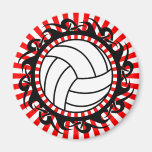 voleibol tribal imán de nevera