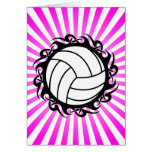 voleibol tribal tarjeton