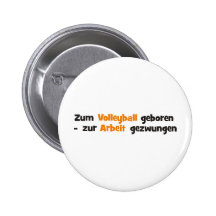 Volleyball Anstecknadelbuttons