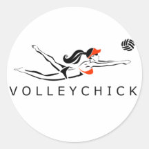 VolleyChick DiveChick 2010 Pegatinas