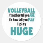 VolleyChick enorme Etiqueta