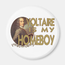 Voltaire es mi Homeboy Iman Para Frigorífico