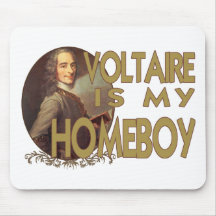 Voltaire es mi Homeboy Tapete De Raton