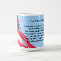 Voluntad de la taza de café de la gente tazas