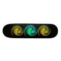 VÓRTICE LIGERO, naranja azul negro del verde amari Tabla De Patinar