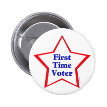 Votante de la primera vez pin