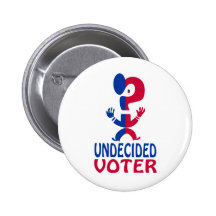 Votante indeciso pins