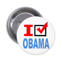 Voté por el botón de OBAMA Pin