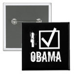 Voté por Obama Pins