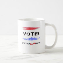 Vote Tee Tasse