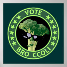 Voto Bro Ccoli Posters
