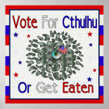 VOTO CTHULHU POSTER
