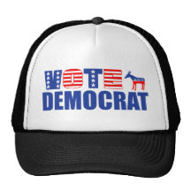 Voto Demócrata (barras y estrellas) Gorras